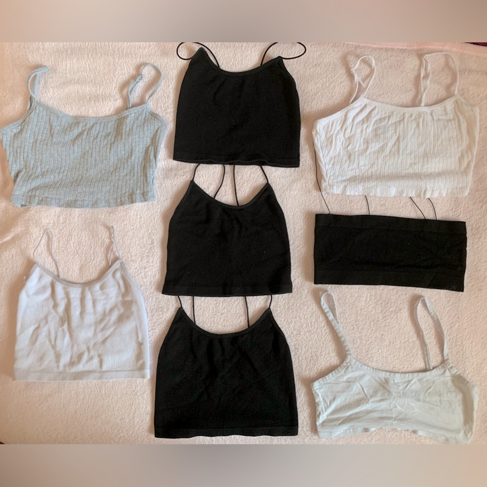 BUNDLE Basics Crop Top Tanks